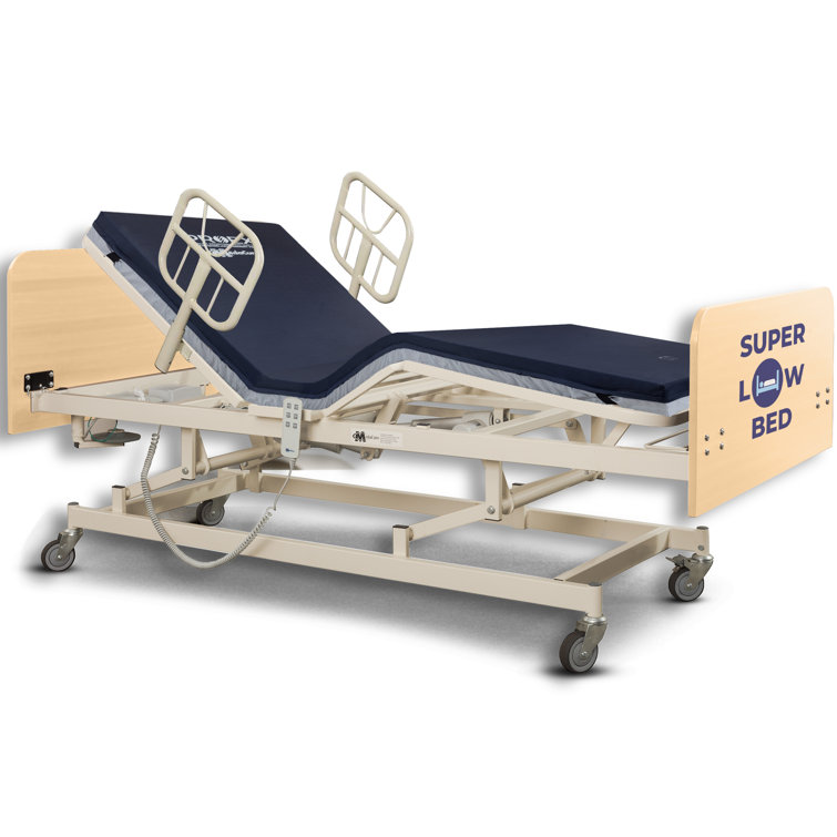 Medacure Super Low Full Electric Adjustable Hospital Bed, Fixed 42